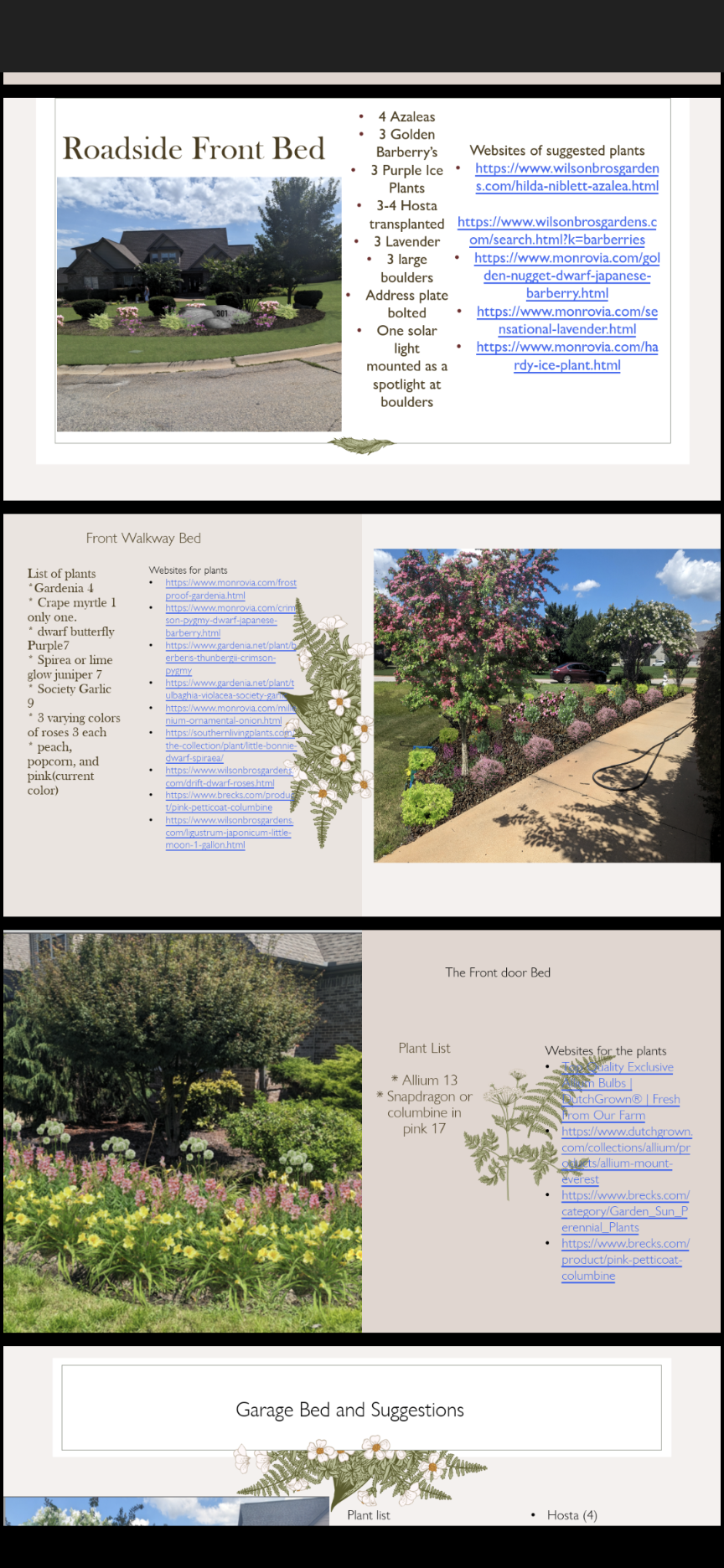 Landscape overlay Designs