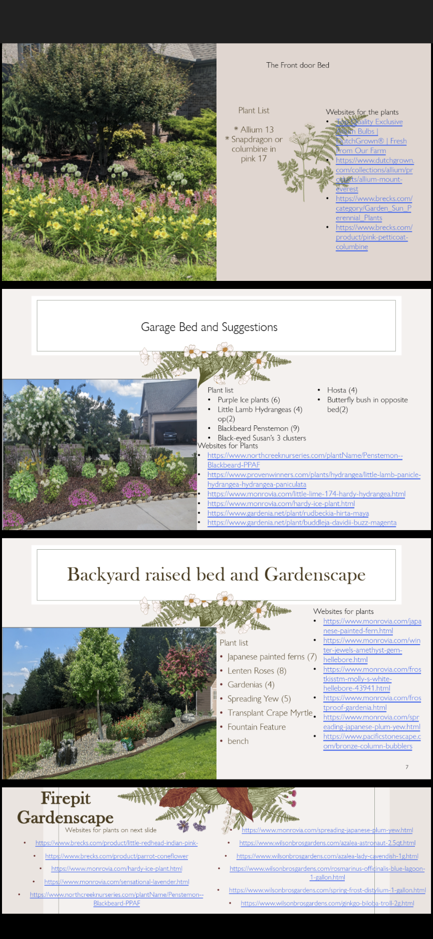 Landscape overlay Designs